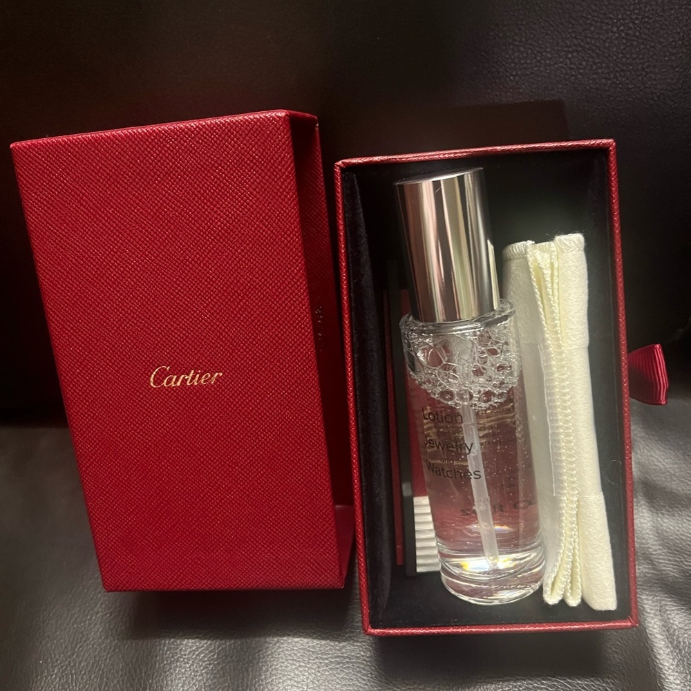 Cartier Red Jewelry Care Set